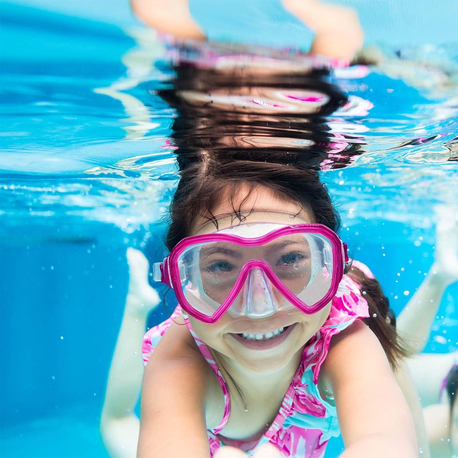 Kinder Taucherbrille Tauchmaske Anti-Leck Schwimmbrille 100% Wasserdicht