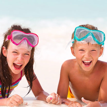 Kinder Taucherbrille Tauchmaske Anti-Fog Wasserdicht Schwimmbrille