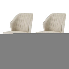 Esszimmerstühle 2er Set, Modern & Bequem in Lederoptik