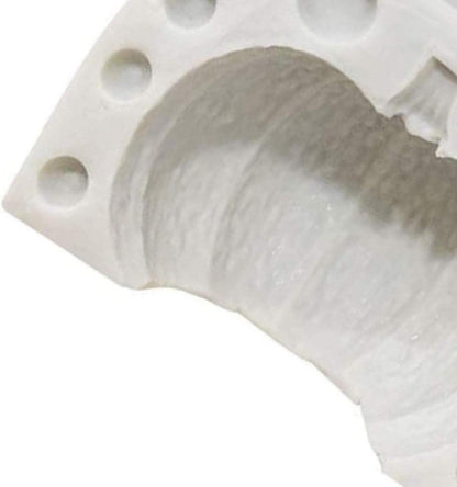 3D Kürbis Silikonform Halloween Backform Seife Schokolade Kuchen