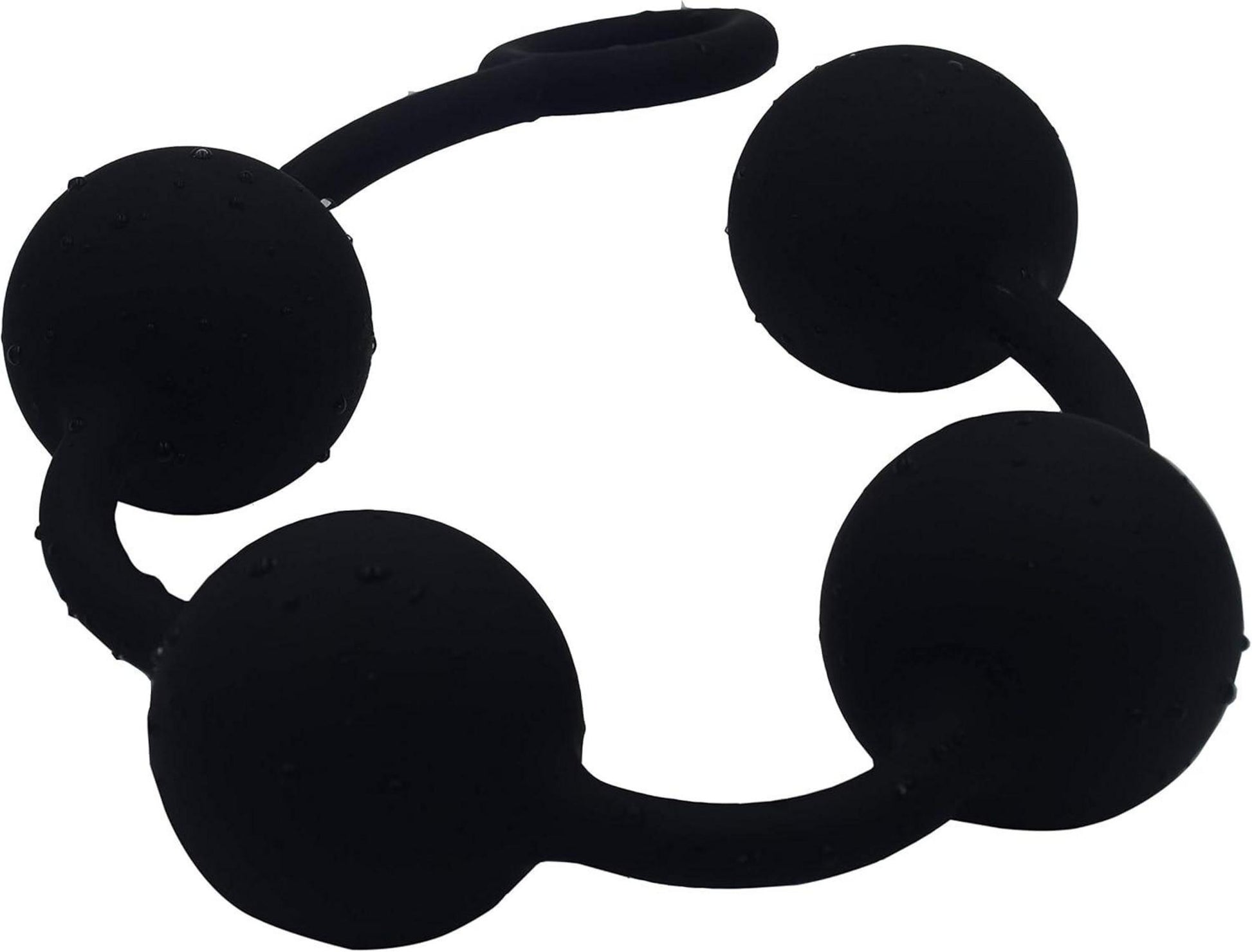 Silikon Anal Kette Analkette mit 4 Kugeln Ø 40 mm Analkugeln Anus