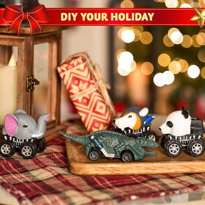 2024 Adventskalender Kinder Weihnachten 24 Tage Monster Truck Spielzeug