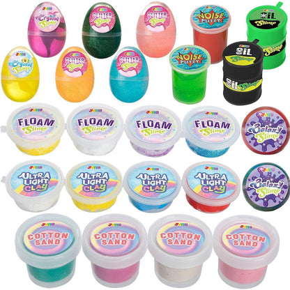 JOYIN Slime Adventskalender Weihnachten 24 Tage Countdown