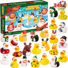 Adventskalender 2023 Gummienten Spielzeug Ente Weihnachten Kinder