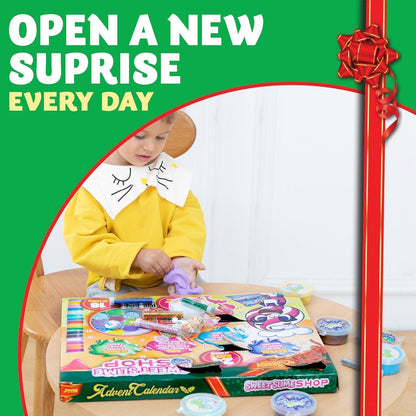 JOYIN 2024 DIY Slime Adventskalender 24 Tage Weihnachten