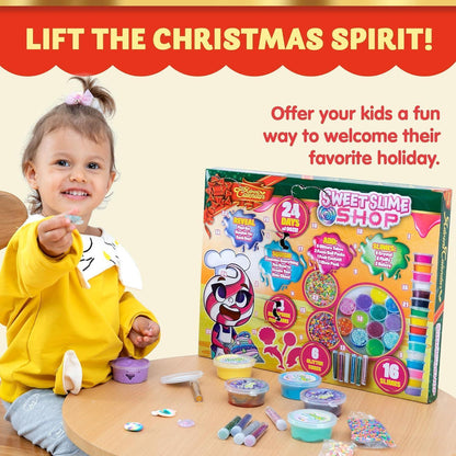 JOYIN 2024 DIY Slime Adventskalender 24 Tage Weihnachten