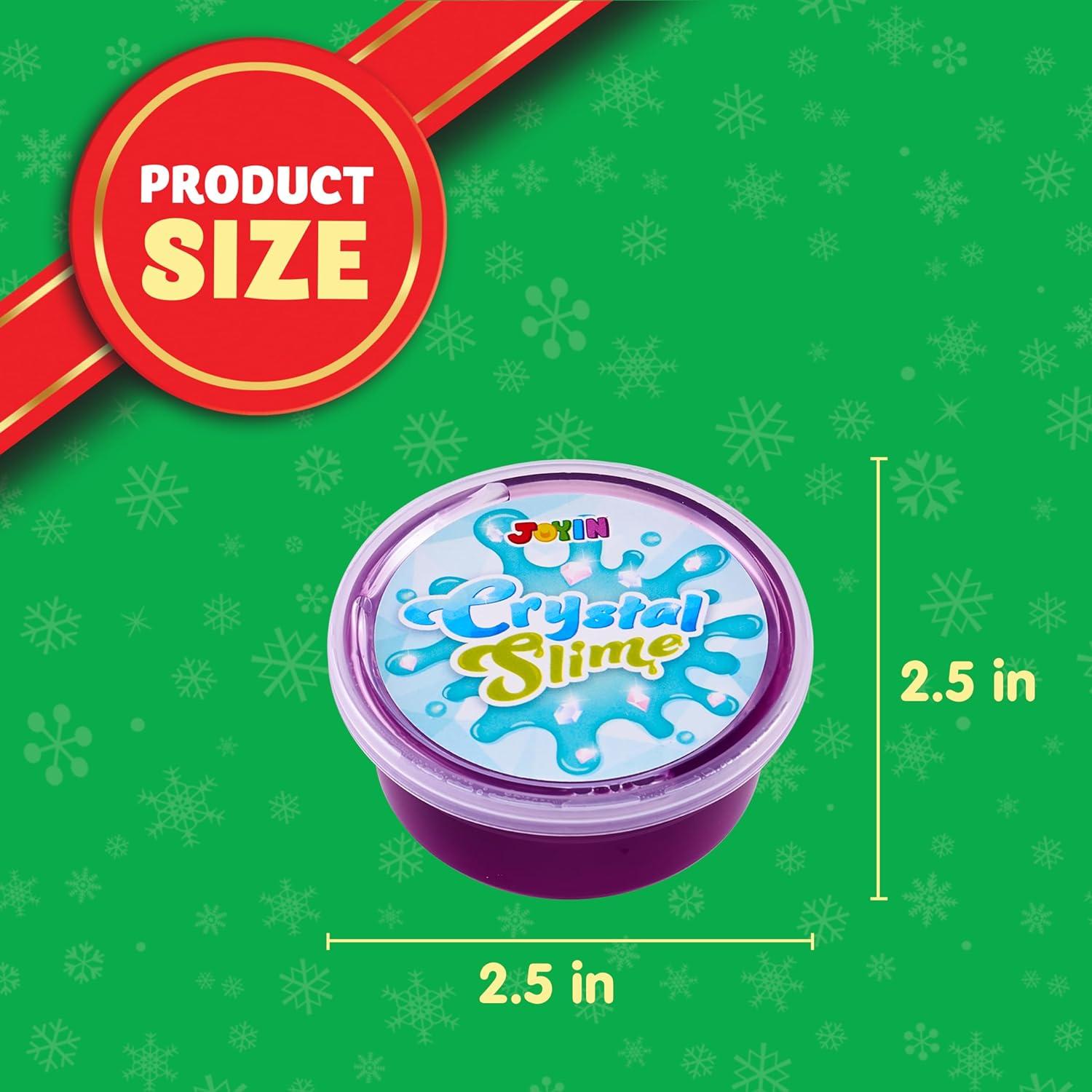 DIY Slime Adventskalender Weihnachten 24 Tage Countdown mit 16 Slime 8