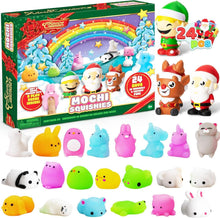 Adventskalender 2023 Kinder Weihnachten Mochi Squishy Spielzeug