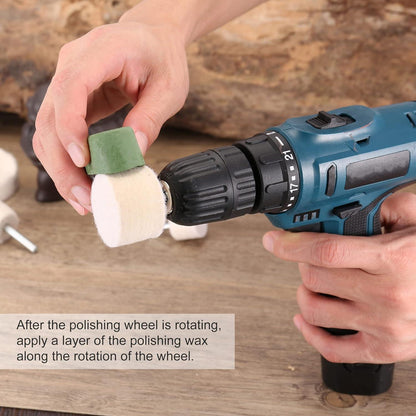 Polierscheiben Set 14 tlg. für Akkuschrauber Polieraufsatz