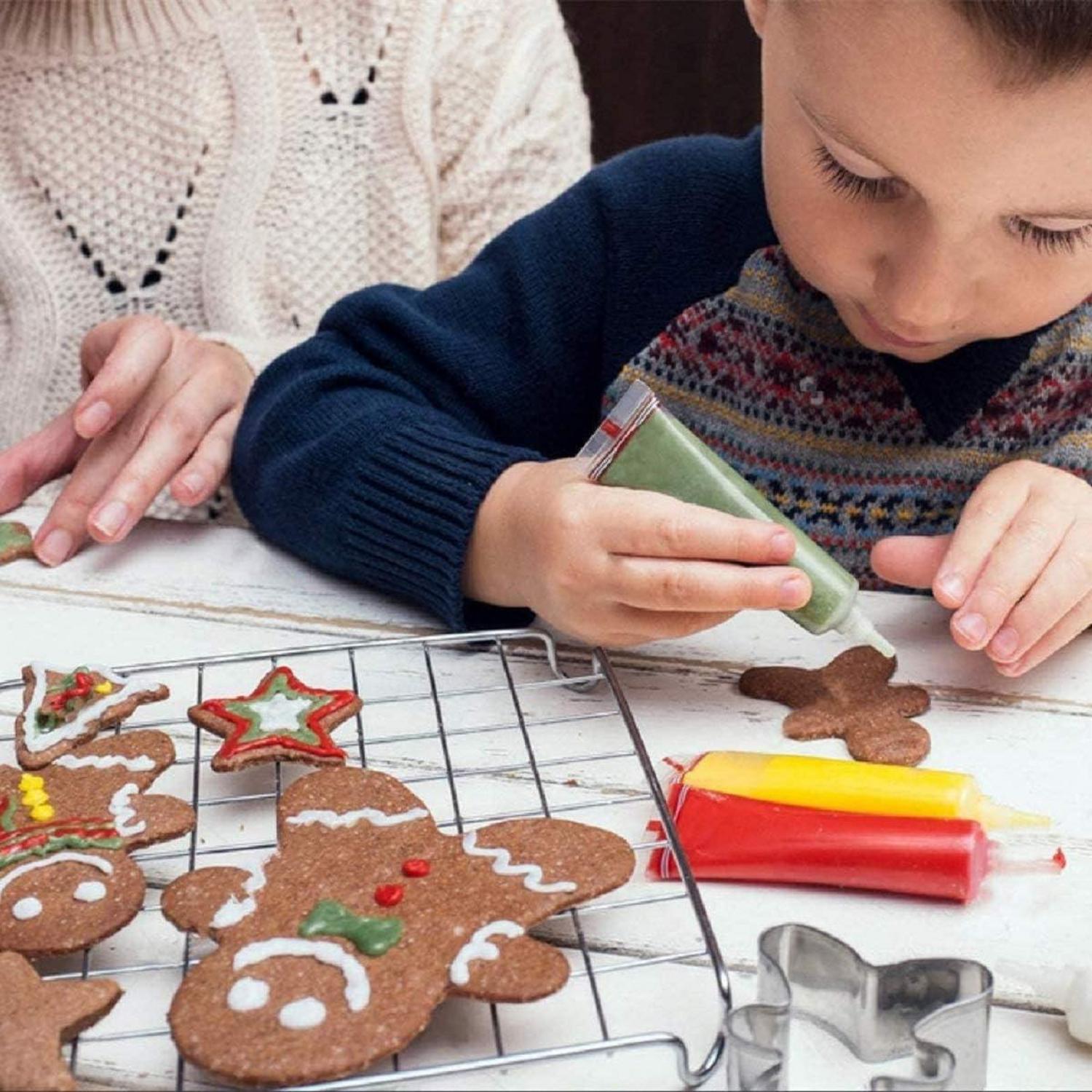 Ausstechformen Weihnachten Set 10 Stück Keks Backformen aus
