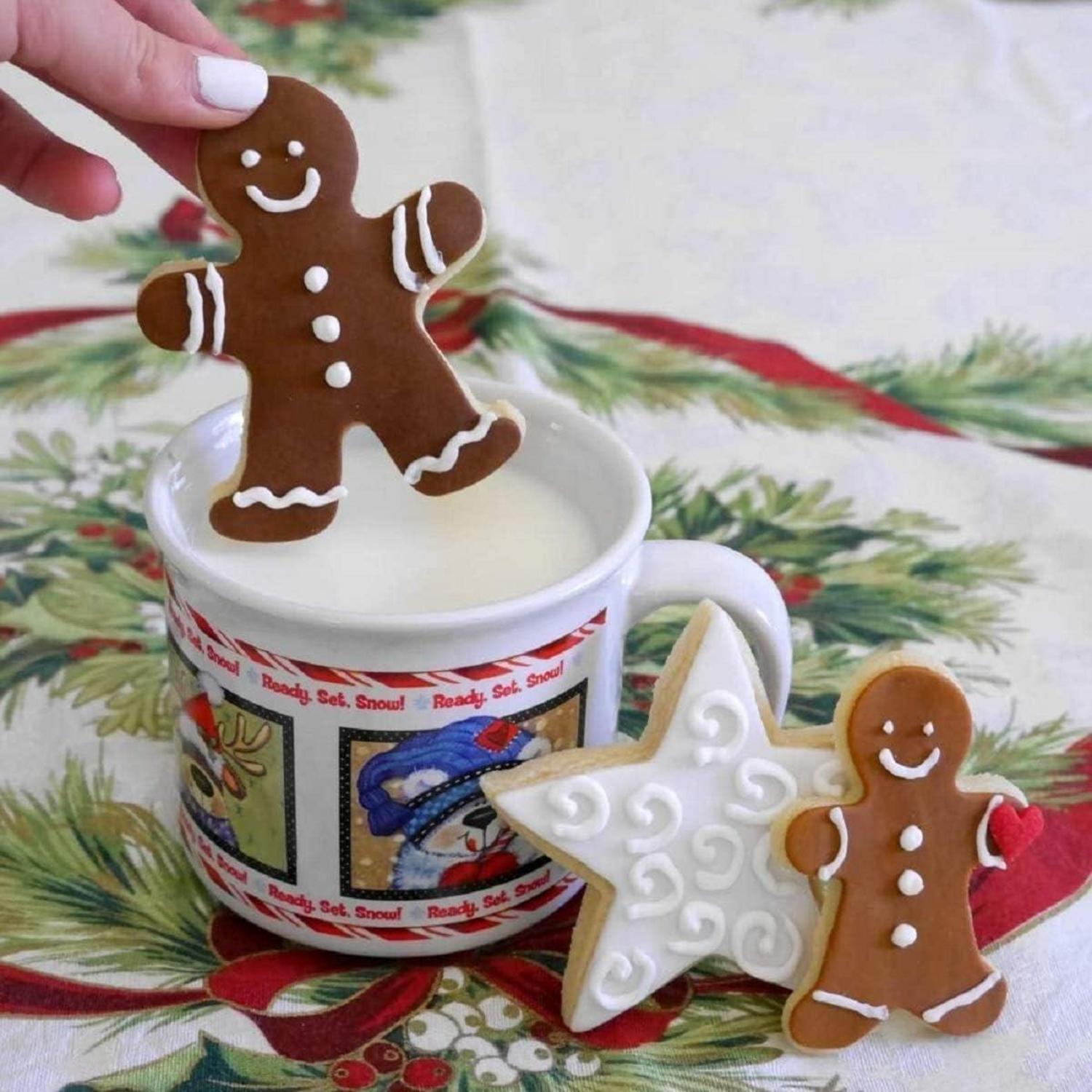 Weihnachtsausstechformen Set 10-teilig Edelstahl Backzubehör Plätzchenformen