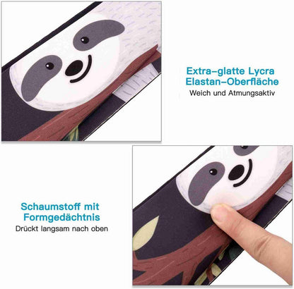 Ergonomisches Mauspad und Handgelenkauflage Set mit Gelkissen