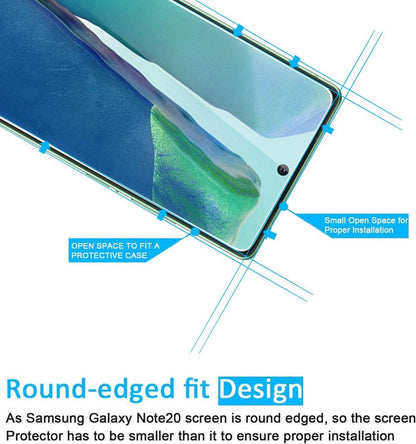 2er Pack Panzerglas Displayschutz Samsung Galaxy Note20 9H Ultra-klar