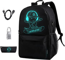 Schulrucksack mit USB Charger Port für Teenager und Mädchen