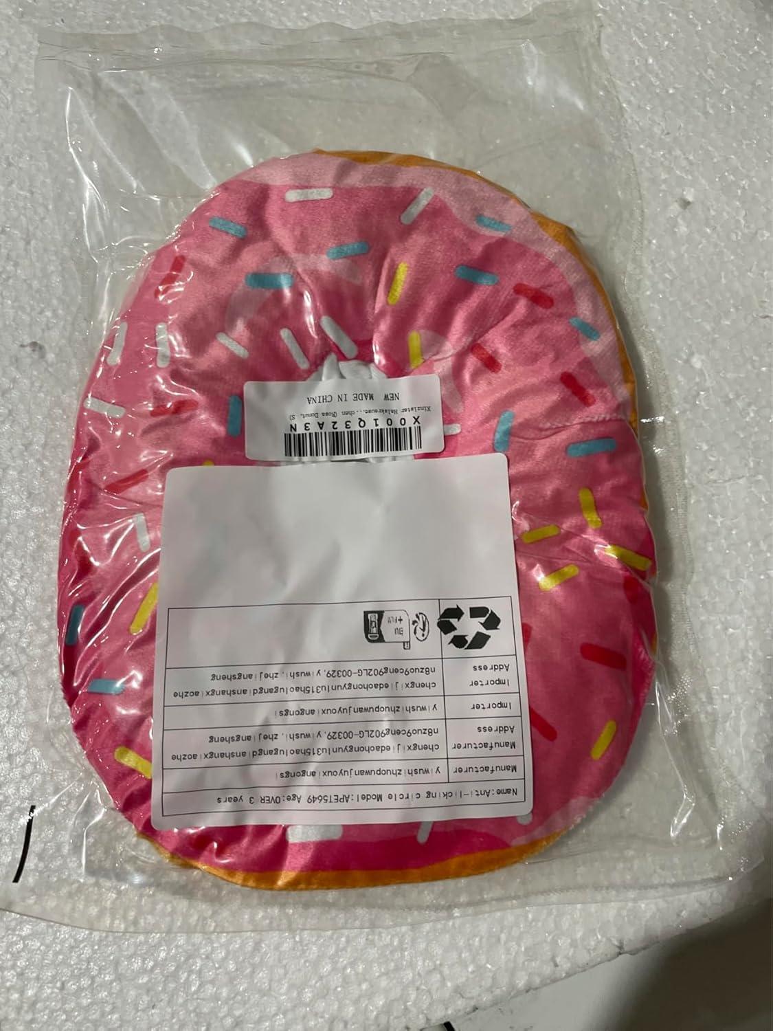 Xinzistar Genesungshalsband Katzen Halsband Weiches Baumwollmaterial Einstellbar Schützender Kragen (Rosa