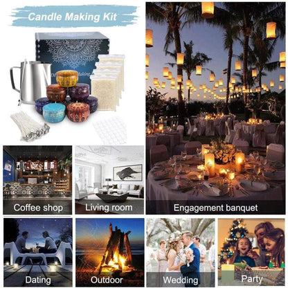 Kerzen Gießen Set Kerzen Selber Machen Set Geschenke Frauen