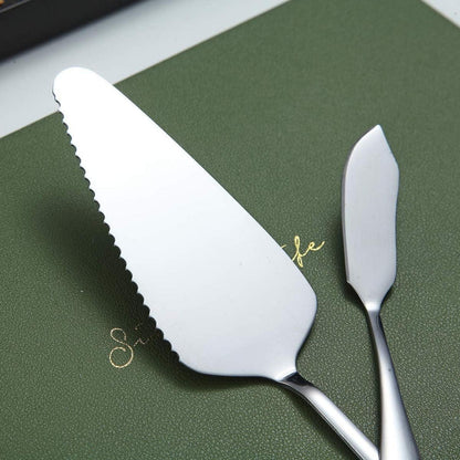 Kyraton Edelstahl Servierset 10-teilig für Hochzeit