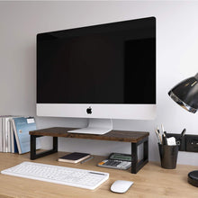 Monitorständer aus Holz für Laptop Computer iMac PC