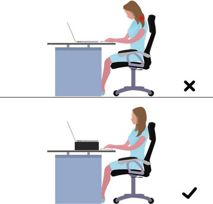 Monitorständer aus Holz für Laptop, Computer, iMac - Dunkelbraun