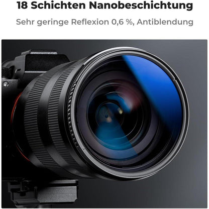 K&F Concept 82mm CPL Polfilter