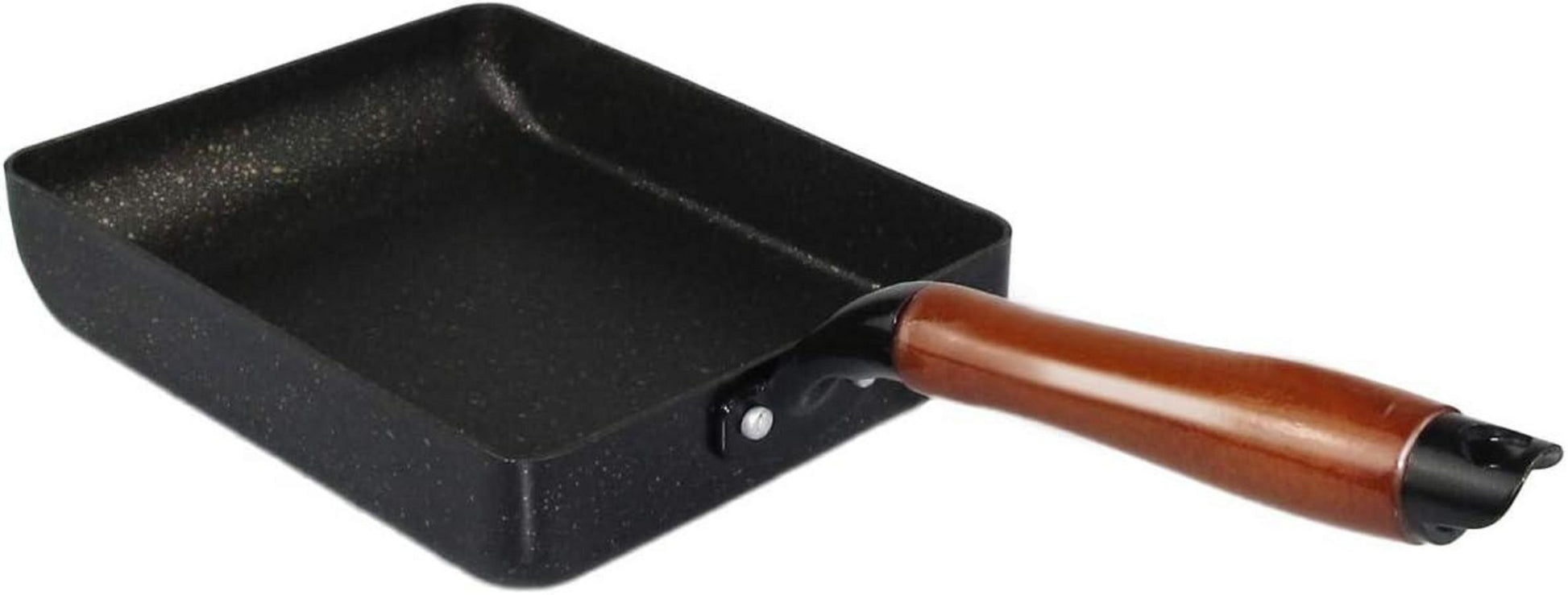 Japanische Omelette-Pfanne mit Silikon-Spatel und Pinsel