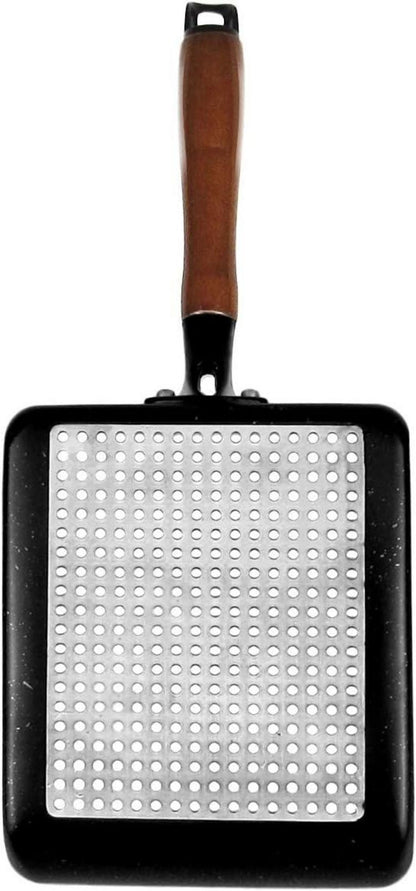 Tamagoyaki Omelette-Pfanne Mini-Bratpfanne Schwarz inkl. Zubehör