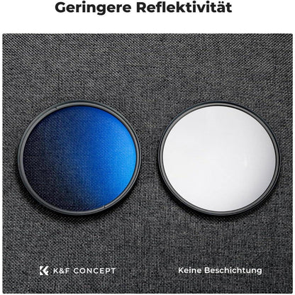 52mm Slim CPL Filter mit Objektivdeckel und Reinigungstücher