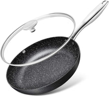 Kleine Antihaft-Bratpfanne mit Deckel 20.3 cm harteloxiert