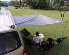 Zeltplane Wasserdicht Camping Zelt Tarp Mehrzweck Grau