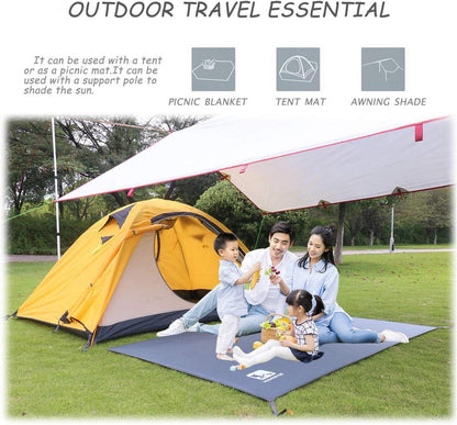 HIKEMAN Zeltplane Camping Plane Wasserdichtes Tarp 240*210cm