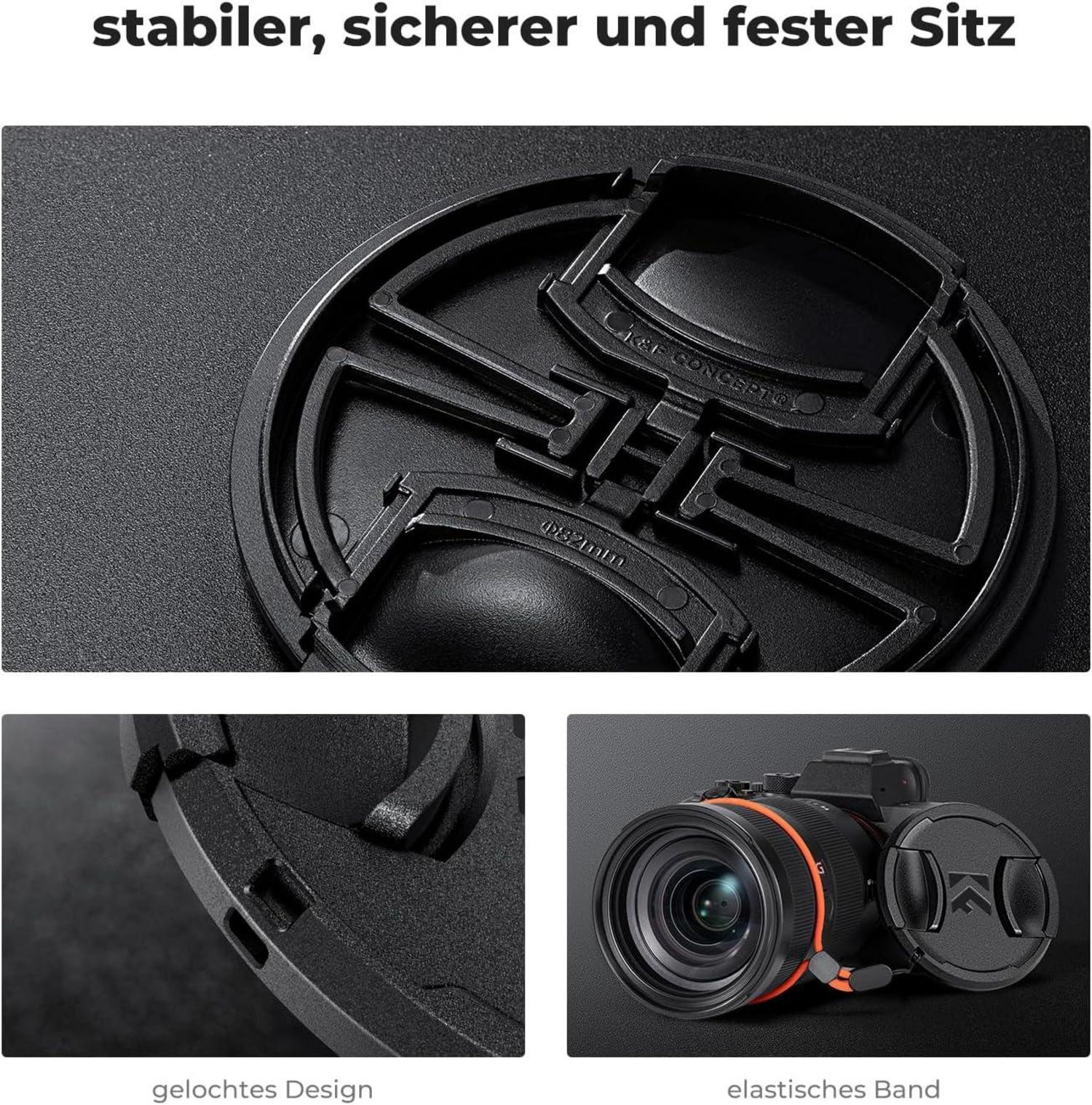 62mm Variable ND Filter ND2-400 für Kamera mit Deckel