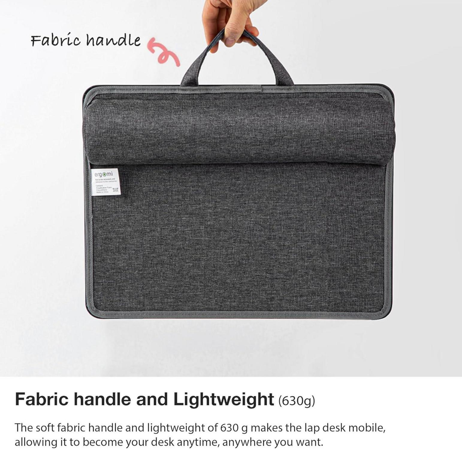 Laptopkissen Schoß | Laptoptisch für Bett/Couch | Laptopunterlage max. 14 Zoll | 37x26.5x5cm