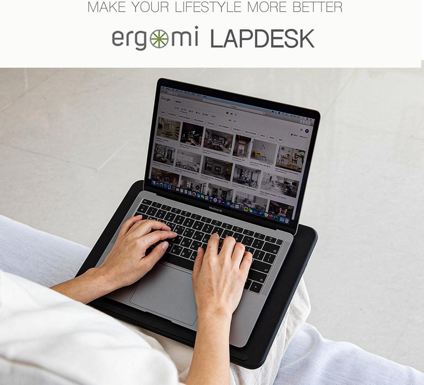 Laptopkissen fürs Bett Sofa 37x26.5x5cm ergonomisch für Tablet 14 Zoll
