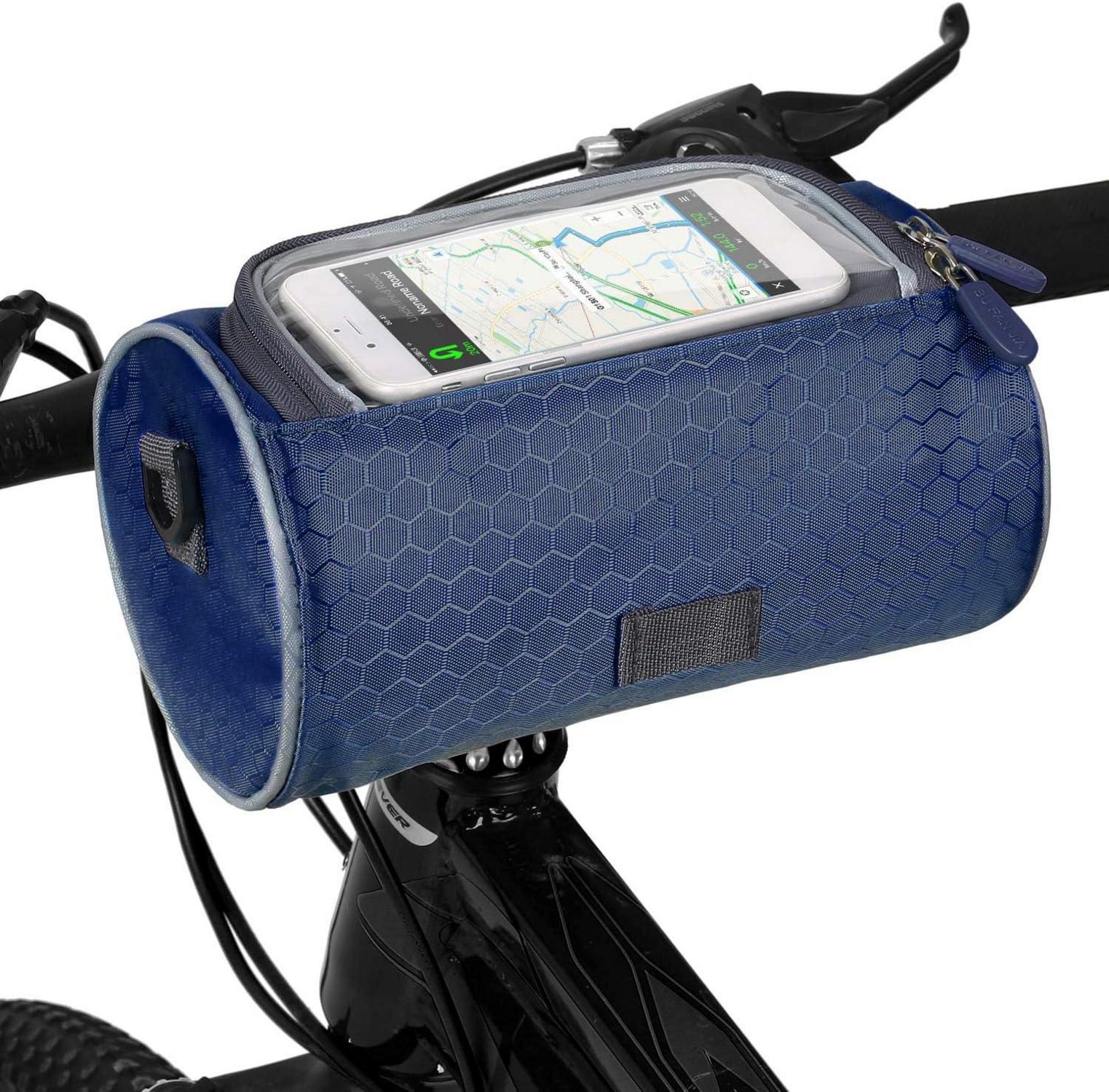 Fahrrad Lenkertasche wasserdicht Touchscreen Umhängetasche