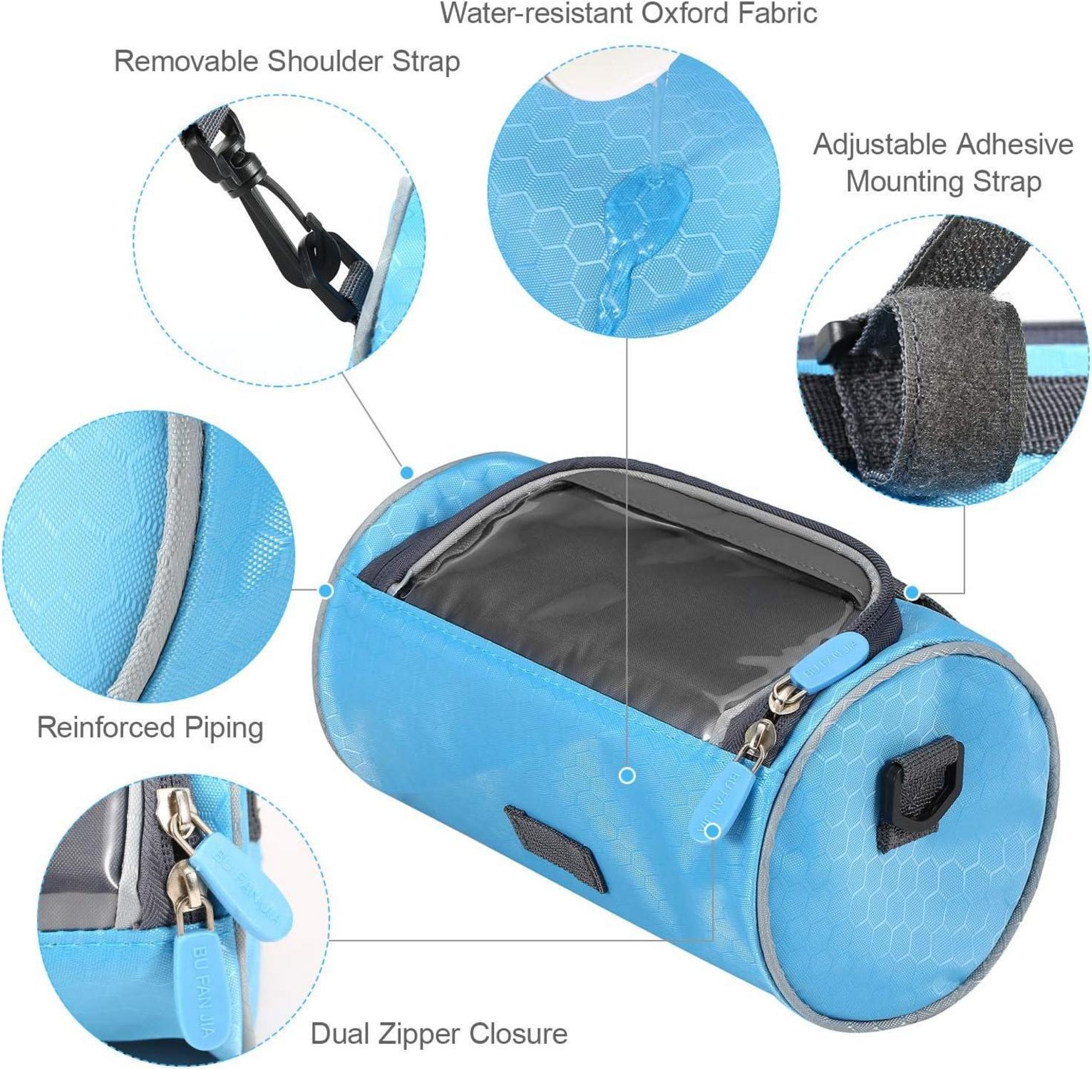 Fahrrad Lenkertasche wasserdicht Touchscreen Umhängetasche 22*12cm