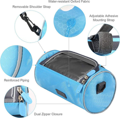Fahrrad Lenkertasche wasserdicht Touchscreen Umhängetasche 22*12cm