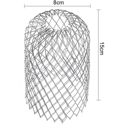 Dachrinnenschutz Alu Anti-Rost Einstellbar Rinnensieb 4 STK