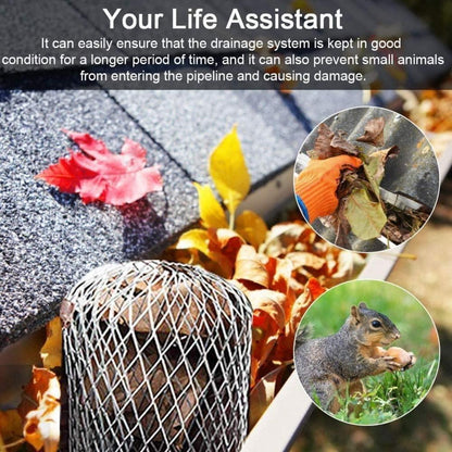 Dachrinnenschutz Alu Anti-Rost Einstellbar Rinnensieb 4 STK