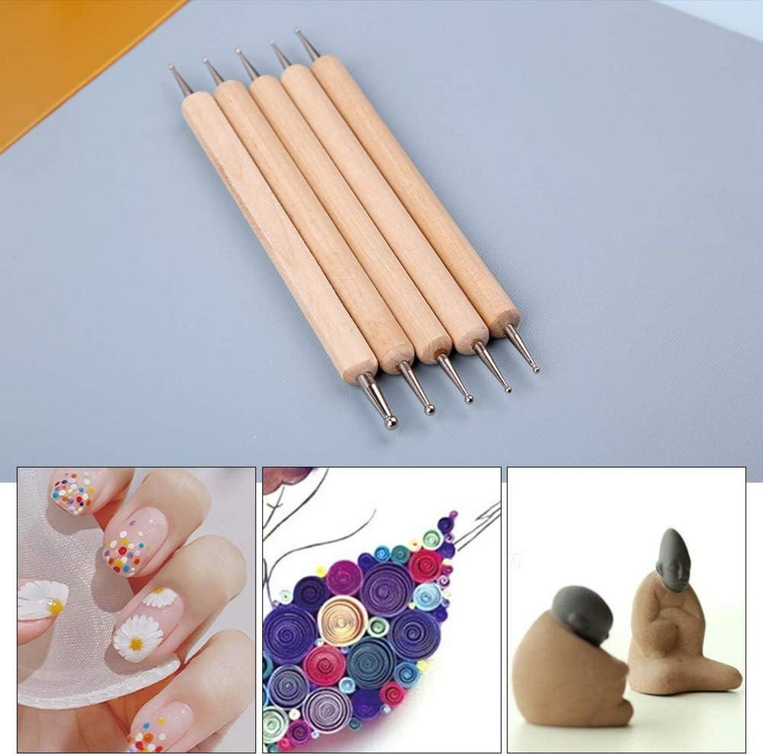 Dotting Tool Set 9-tlg. Dotting Pens Nail Art Set Aufbewahrungsbox