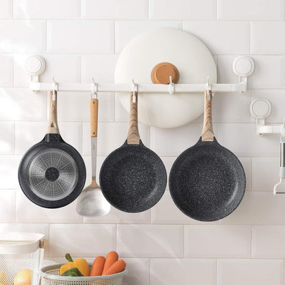 Motase Bratpfanne 20 cm Titan Antihaft beschichtet Induktion