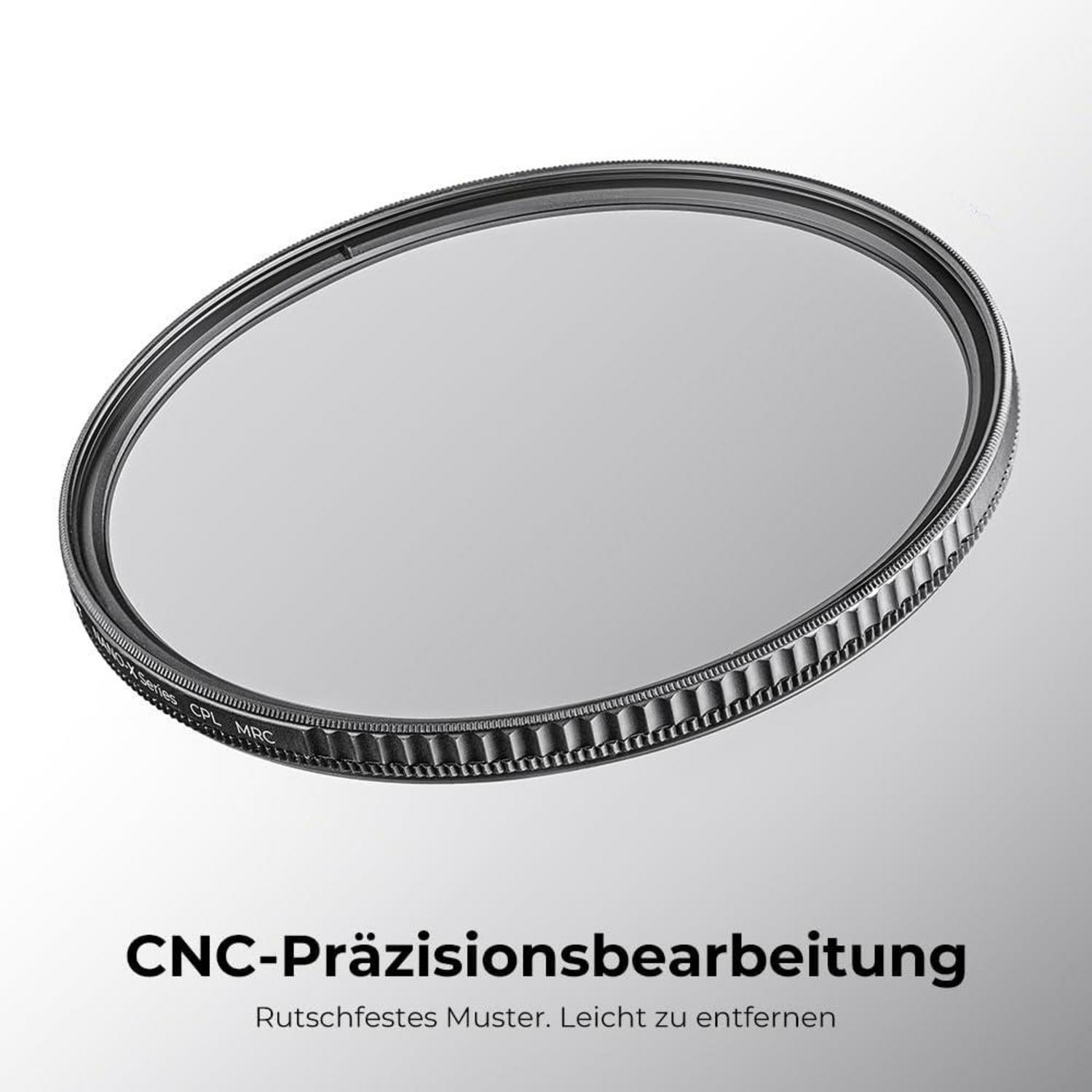 Nano X-Serie 82mm CPL Polfilter MRC 28x vergütet - hoher Kontrast