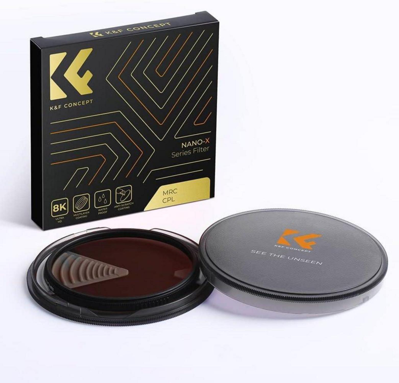 82mm Nano X-Serie Polfilter MRC 28x vergütet