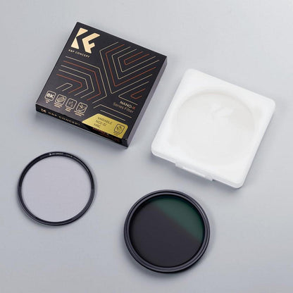 55mm Magnetischer ND Filter ND2-32 Neutral Graufilter mit Adapter