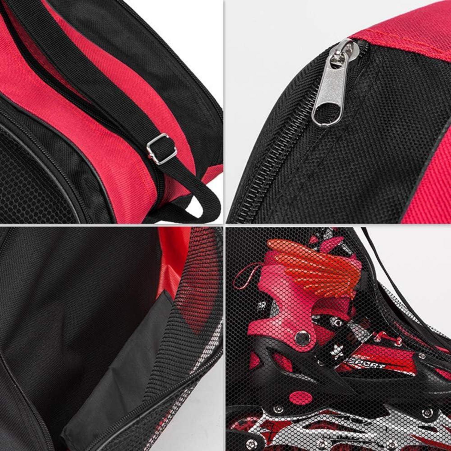 Atmungsaktive Skate-Tragetasche für Kinder Rollschuhe Inline-Skates 3