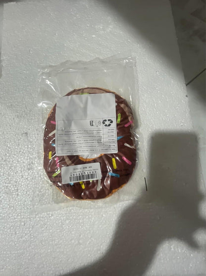 Xinzistar Donut Halskrause für Katzen und Welpen XS-S-M Braun Schutzkragen