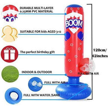 Boxsack Kinder 120 cm Standboxsack zum Kickboxen Karate