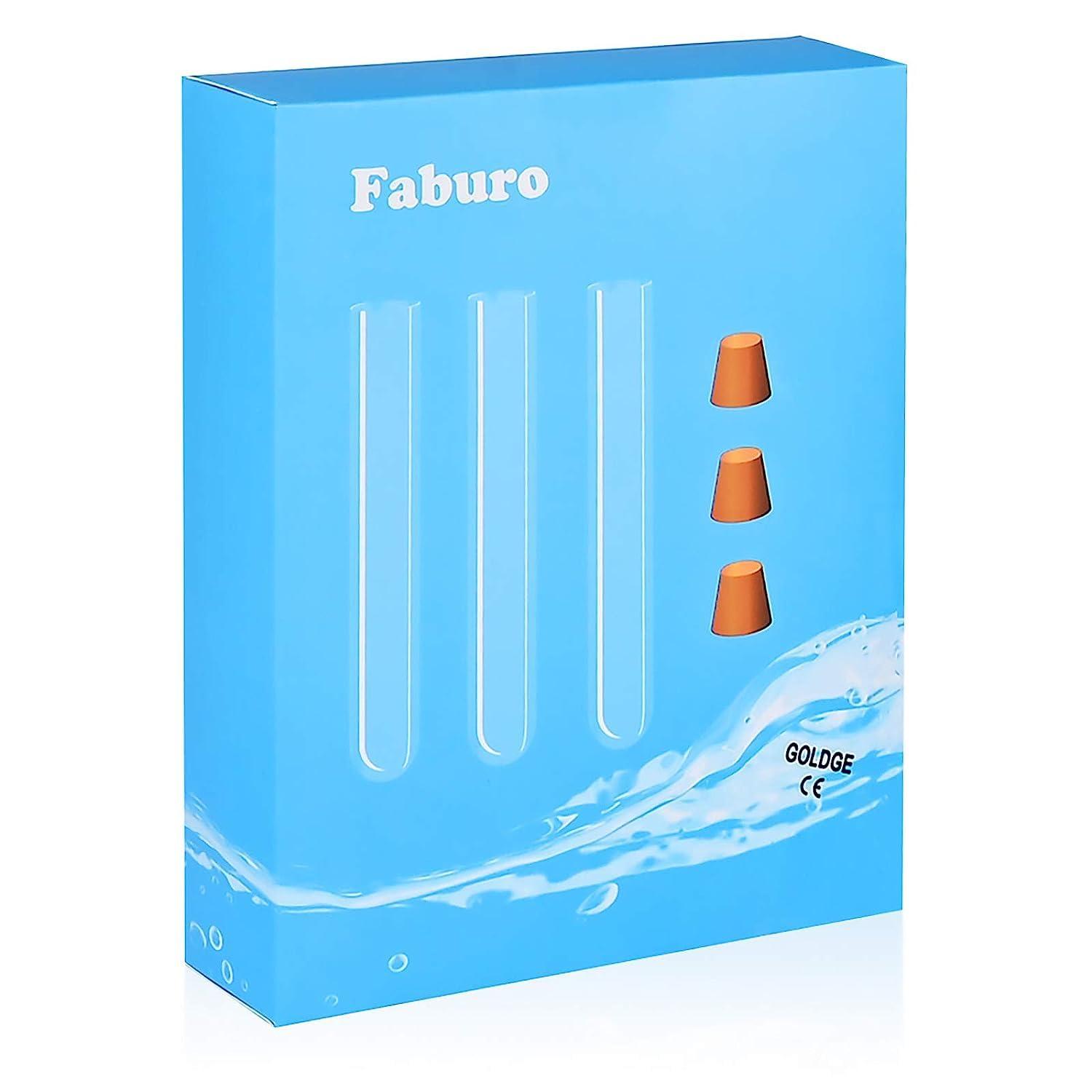 20 Stück Reagenzgläser Kunststoff Transparent mit Korken 150 x16 mm 20 ml