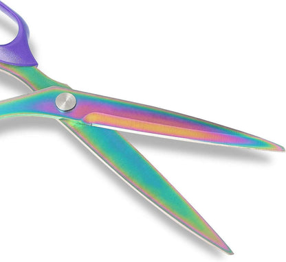 Asdirne Stoffschere Schneiderschere Lila 10 Zoll TitanbeschichtetReactDOMStahl