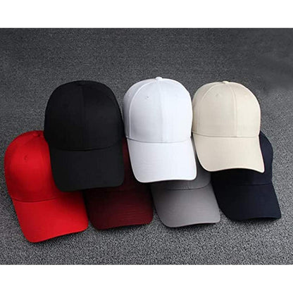 Baseball Cap Unisex – Verstellbare Kappe in A-Rot