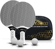 Senston Tischtennisschläger Set mit 3 Bällen und Tasche